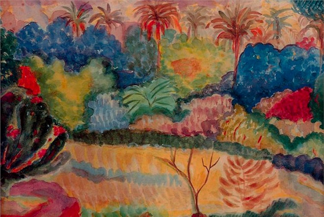 Paul Gauguin, Paysage de Tahiti 1897