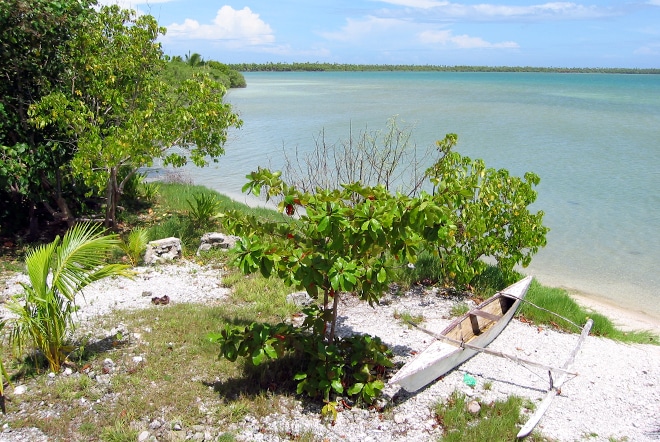 Lagon de l'île de Niau