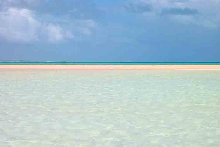 Sables roses de Rangiroa