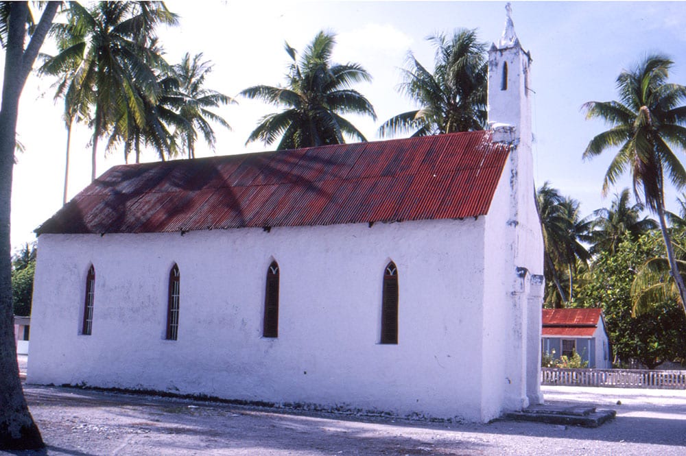 Eglise de Tureia en 1971