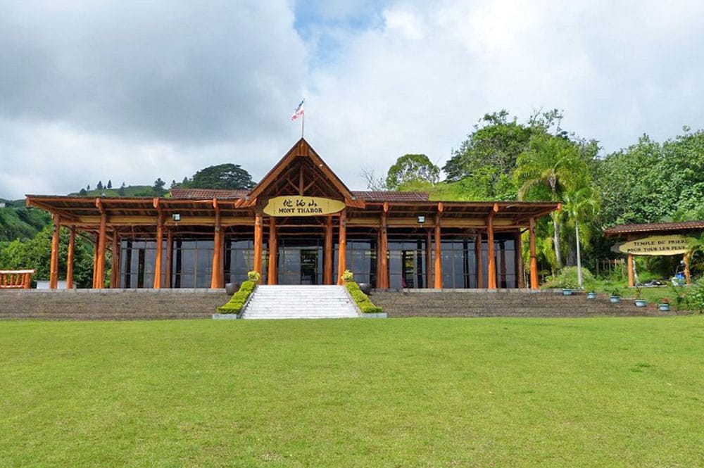 Temple du Mont thabor à Arue. Photo Amopa