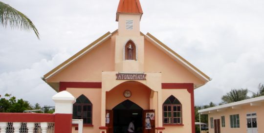 Eglise de Arutua en 2009