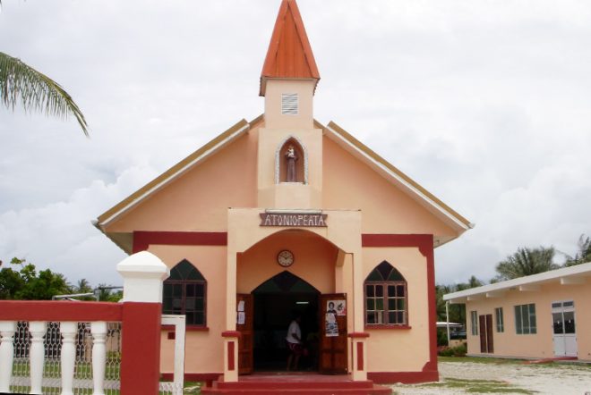 Eglise de Arutua en 2009