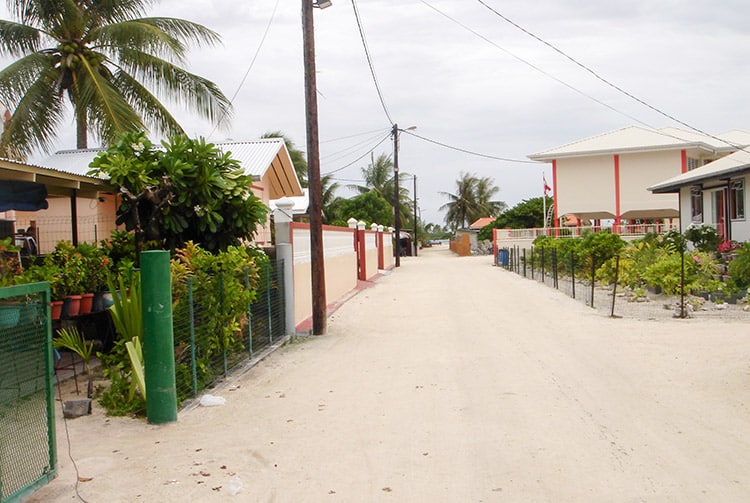 Village d'Arutua en 2009