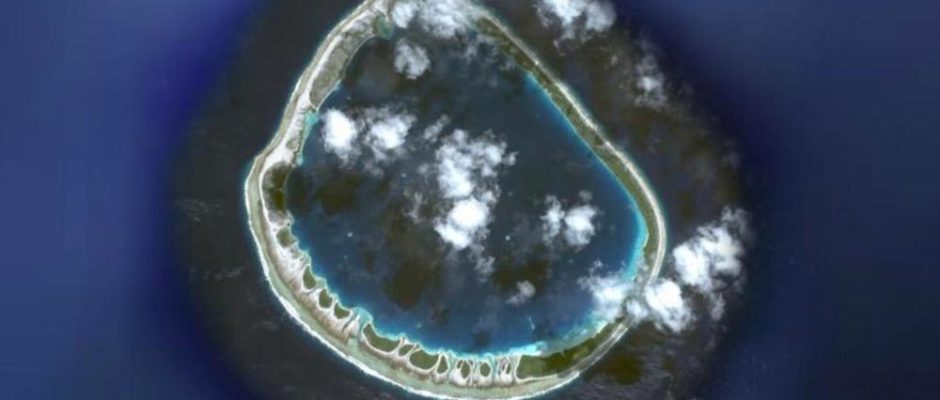 Atoll de Ahunui au Tuamotu