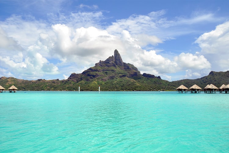 Mont Otemanu à Bora Bora. Photo Elsa