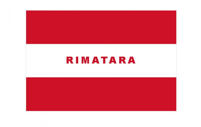 Drapeau actuel de Rimatara, Archipel des Australes