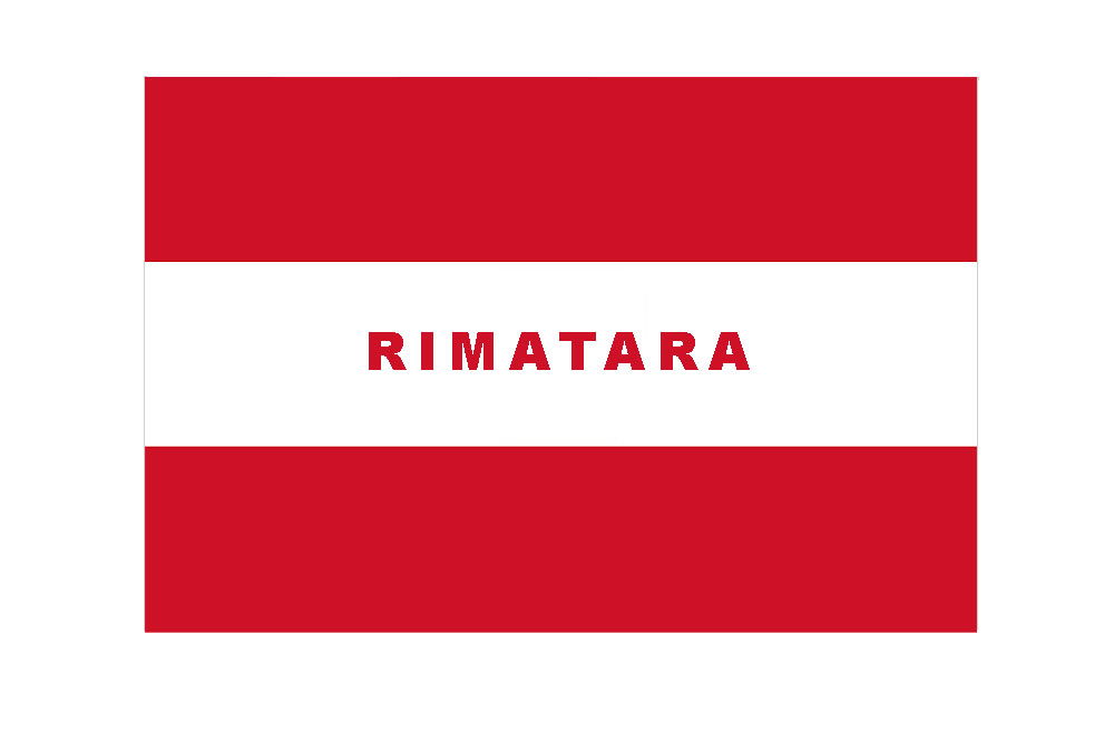 Drapeau actuel de Rimatara, Archipel des Australes