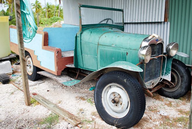 Vieille Ford A de Fakahina, Tuamotu