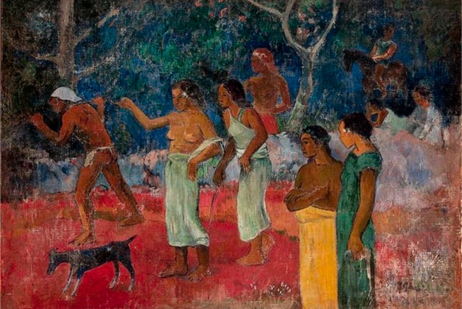 Paul Gauguin, Scène de la vie tahitienne 1896