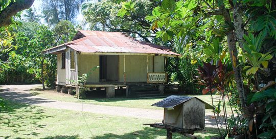 Ancienne maison à Tiarei, Tahiti © Tahiti Heritage