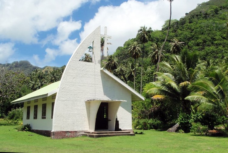 Eglise Saint-Joseph, Nahoe île de Hiva Oa