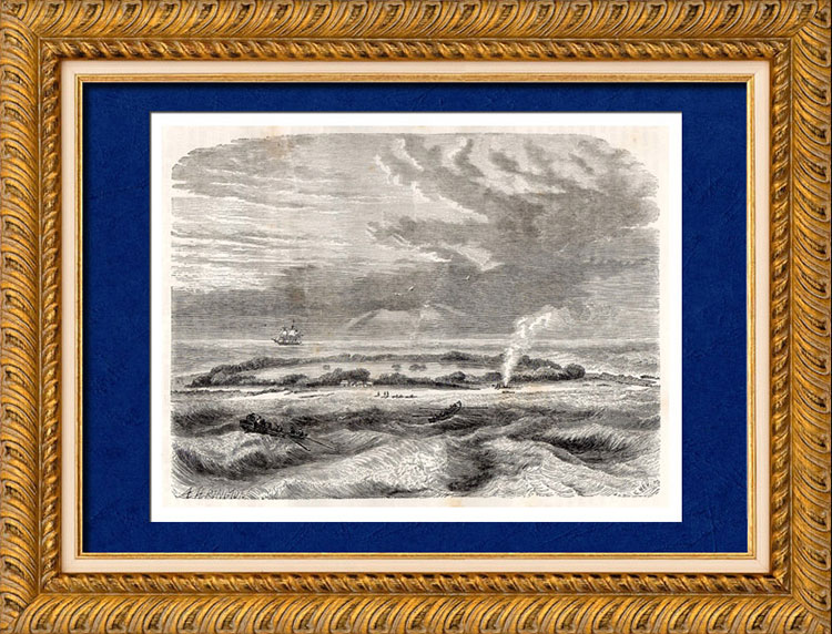 Ile de Clermont Tonnerre, Reao, d'après Darwing