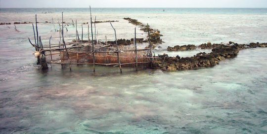 Parc à poissons de Katiu. Photo Mermoz