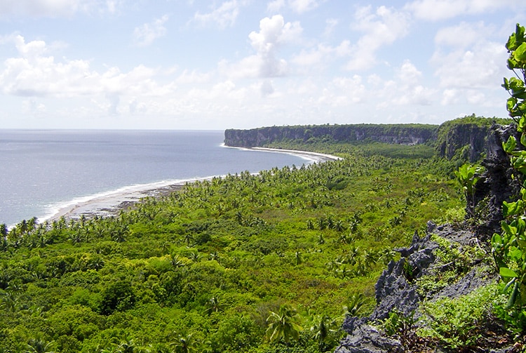 Belvédère de Moumu, Makatea.