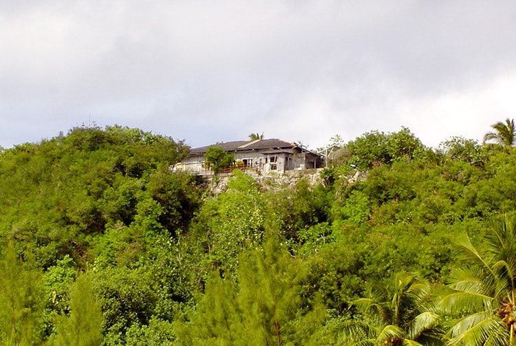 Capitainerie du port de Makatea en 2009