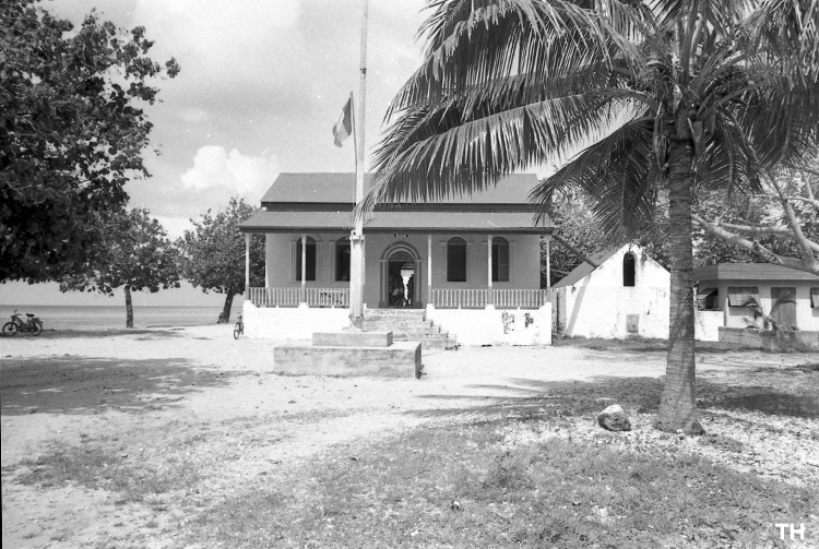 Chefferie, mairie de Makemo en 1967