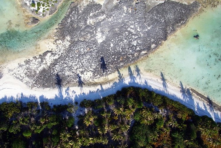 Motu Kuriri à Maupiti. Photo Pierre Lesage