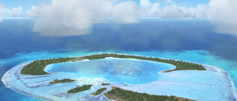 Motu One, atoll de Bellinghausen