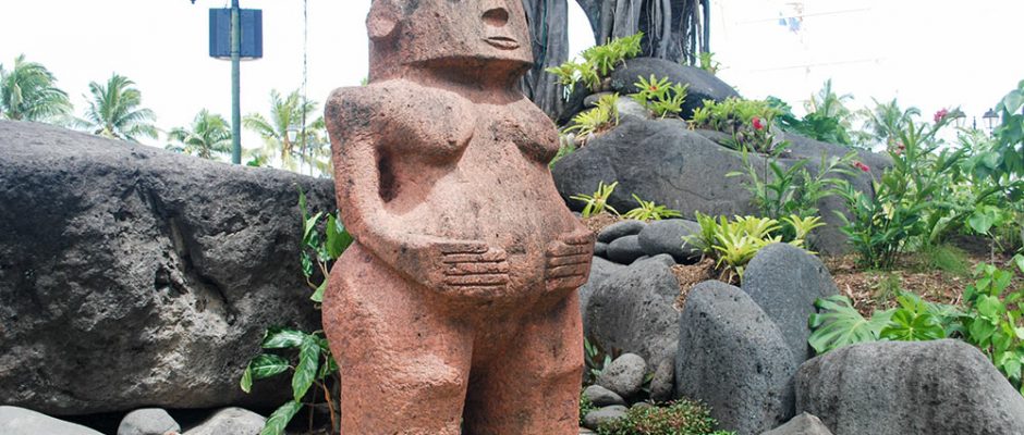 Tiki du front de mer de Papeete