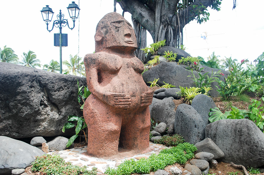 Tiki du front de mer de Papeete