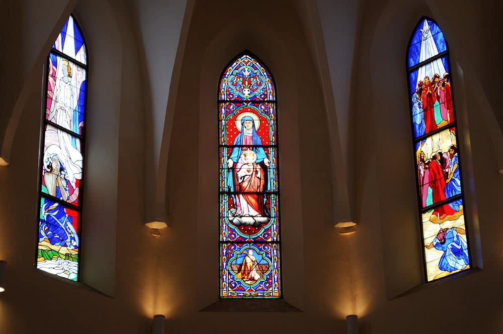 Les vitraux de la Cathédrale de Papeete