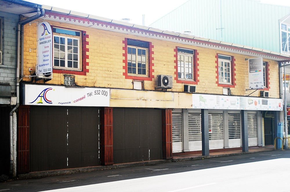 Ancien hôtel Shogun à Papeete. © Tahiti Heritage