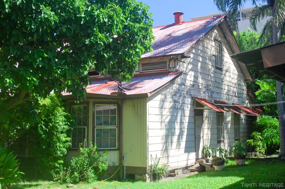 Maison de la reine Marau, à Papeete. © Tahiti Heritage