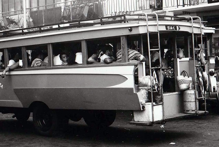 Truck à papeete en 1960