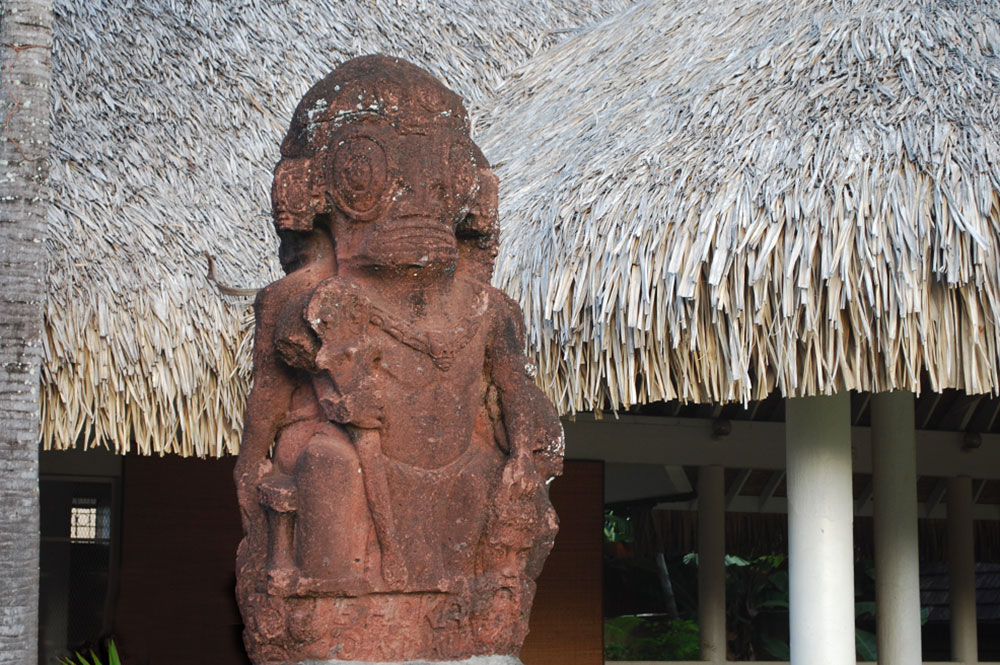 Tiki du centeraire de la Mairie de Papeete