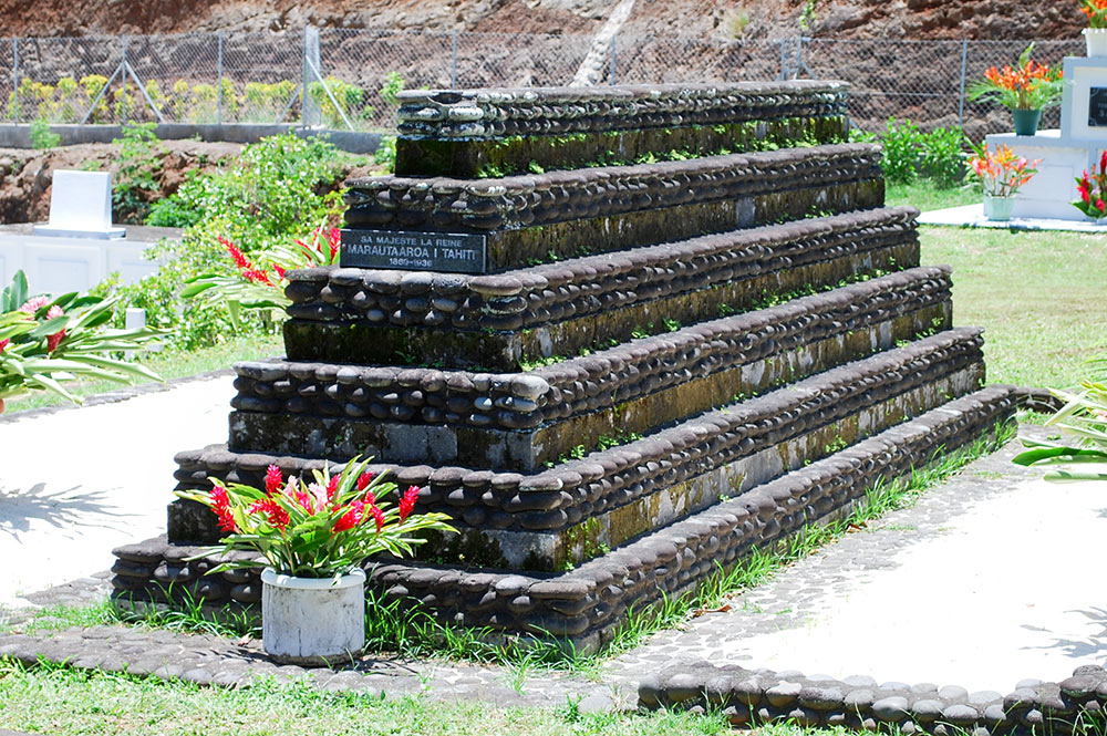 Tombeau de la reine marau de Tahiti