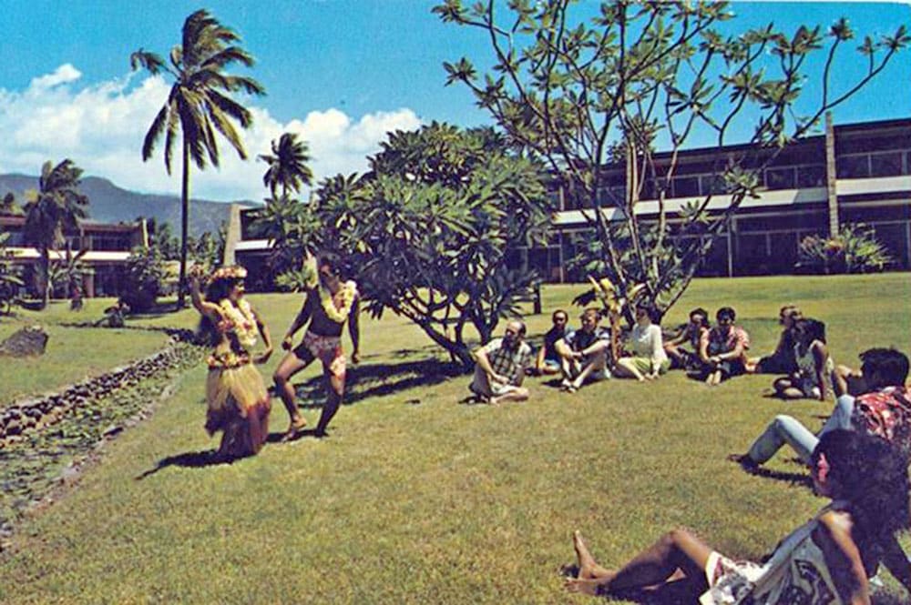 L'hôtel Royal Tahitien à Pirae en 1970