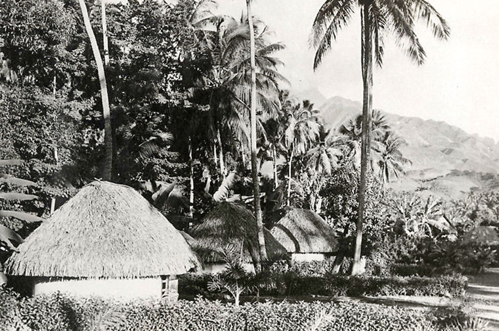 L'hôtel Royal Tahitien à Pirae en 1952
