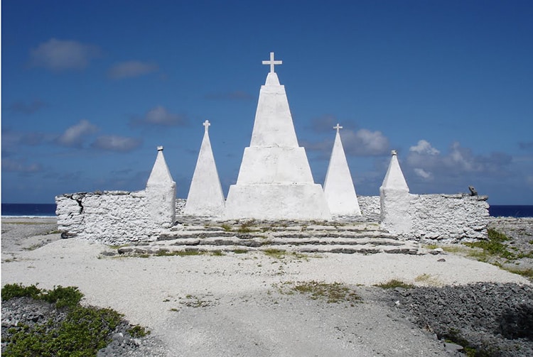 Calvaire de Tatakoto. Photo Vuillermoz