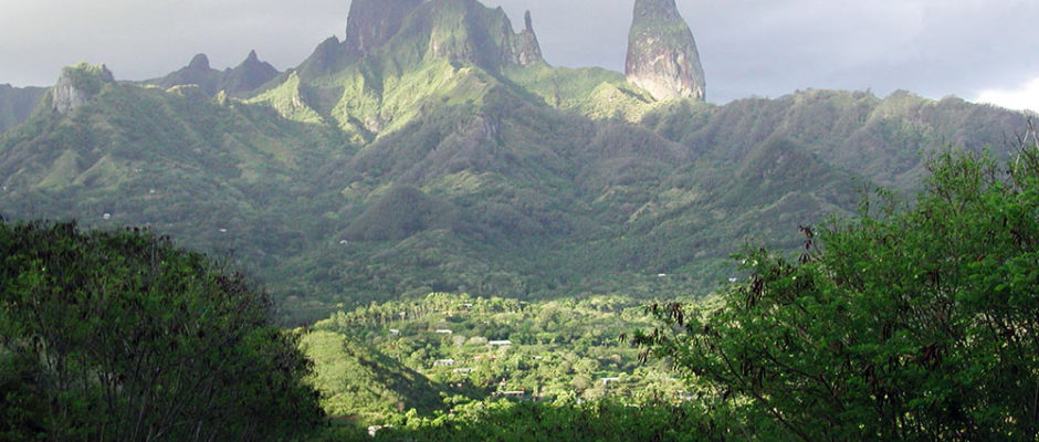 Pics ou aiguille de Ua Pou. Photo pascal Eyrel