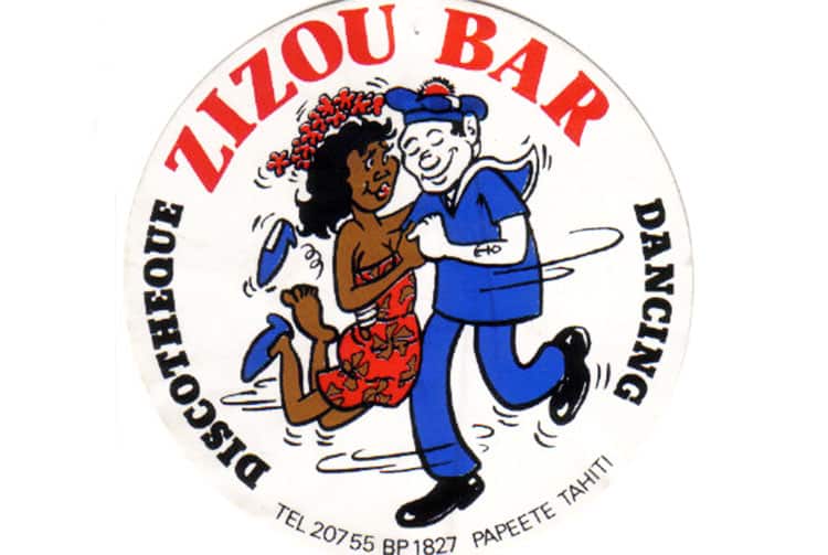 Logo du Zizou bar de Papeete