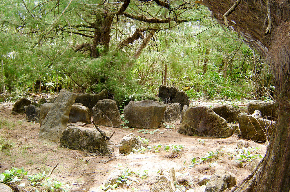 Irirua, le temple du soleil de Rimatara