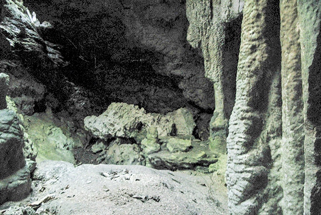 Grotte de Hono à Niau. Photo Diren / Niva