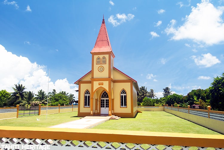 Temple protestant Ebene Ezera de Papenoo, Hitiaa o te Ra.