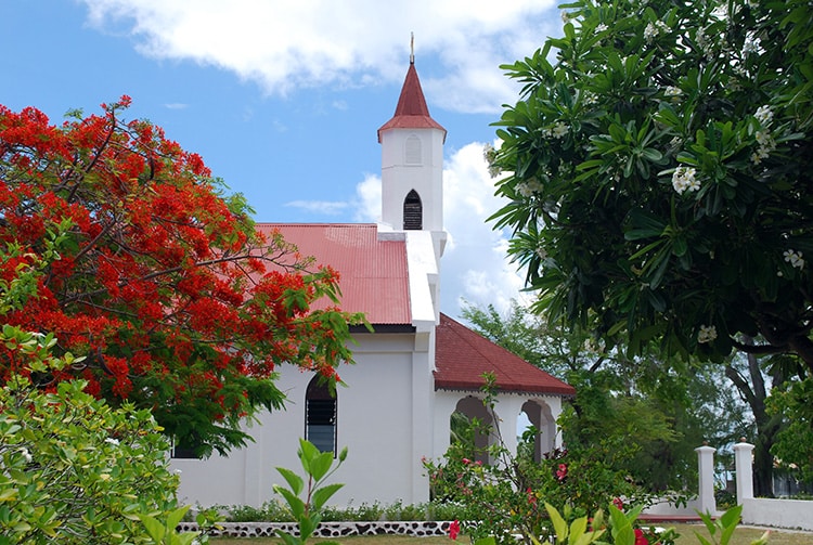 Eglise de Fakarava © Tahiti Heritage