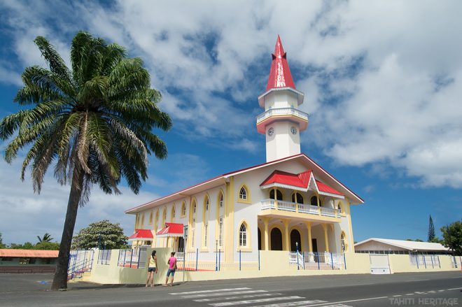 Le temple de Papara, Tahiti, en 2014. © Tahiti Heritage