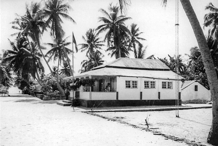 Ancienne chefferie et mairie de Faaite en 1967