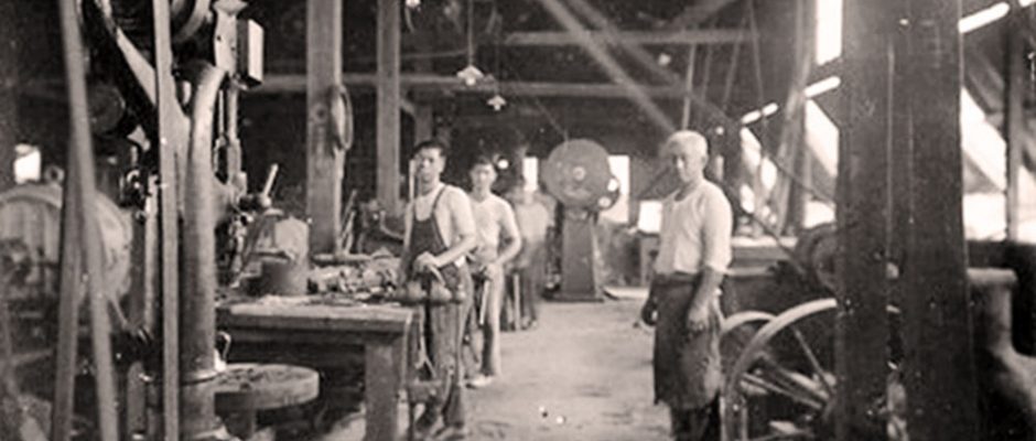 La forge de Makatea en 1920-1930