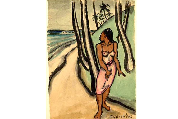 Illustration Wolff Wolfgang, Tahiti 1936