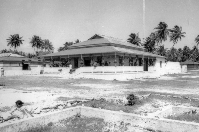 Chefferie (Mairie) de Niau en janvier 1967