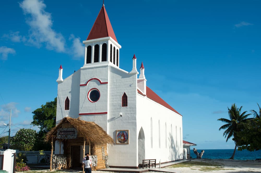 Eglise Saint-Michel de Avatoru, Rangiroa