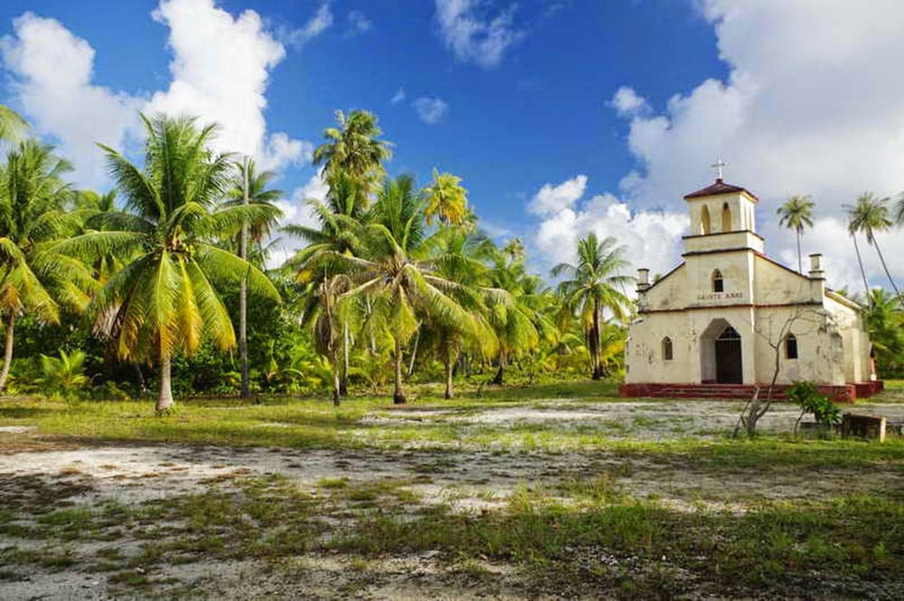 Eglise Saint-Anne de Otepipi - Rangiroa