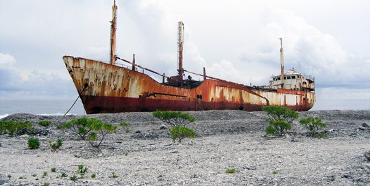 Epave du Tamari Tuamotu, Takaroa