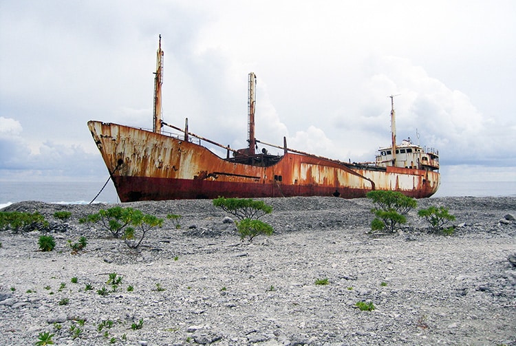 Epave du Tamari Tuamotu, Takaroa