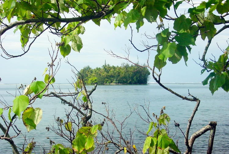 Motu Mapeti à Mataiea Tahiti. © Tahiti Heritage